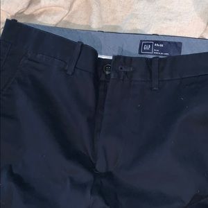 GAP Slim Navy Khakis